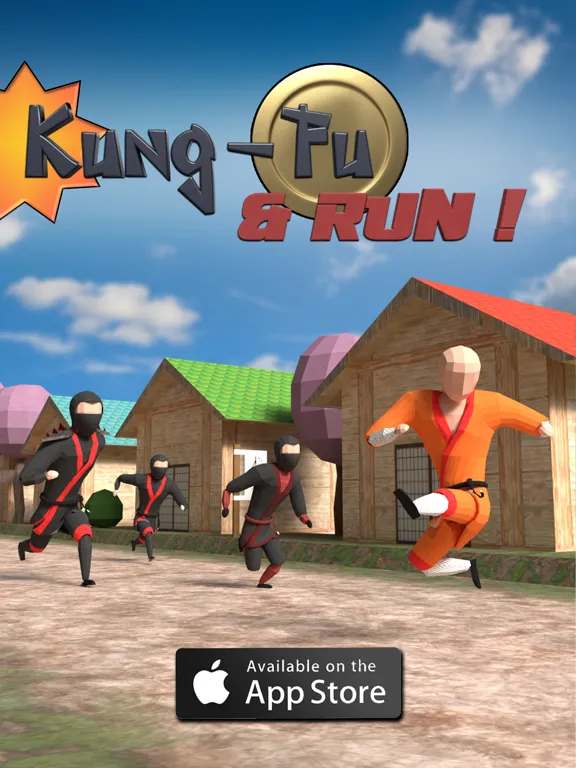 Kung Fu & Run iPad 應用截圖