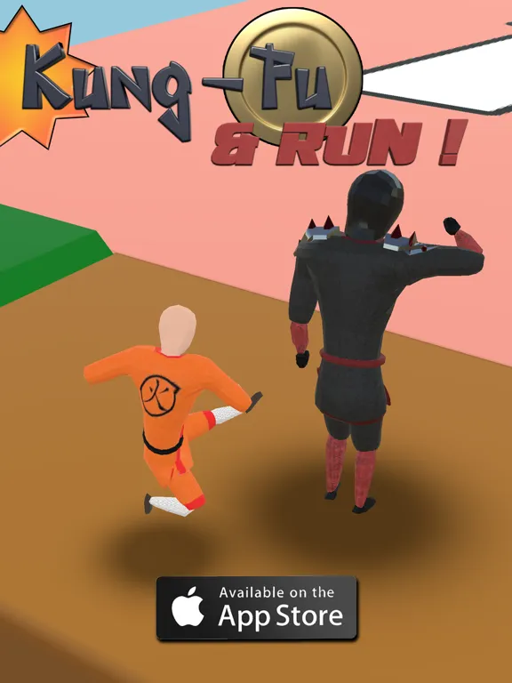 Kung Fu & Run iPad 應用截圖
