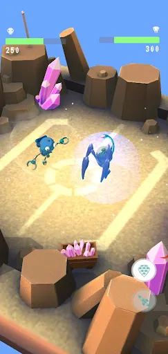 Captures d'écran de Mecha Champs Arena