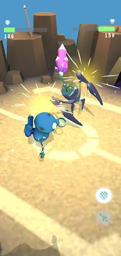 Captures d'écran de Mecha Champs Arena