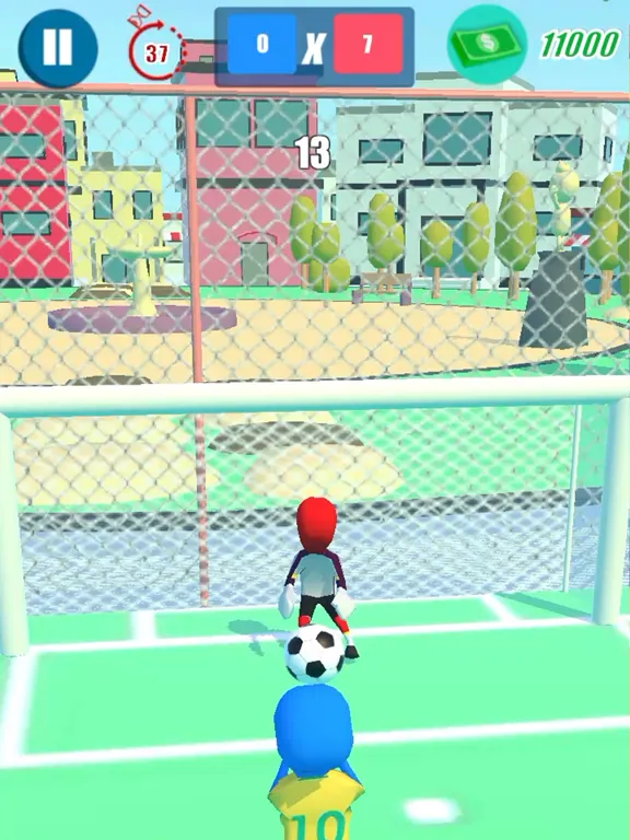 Capturas de tela do Street Draw Soccer iPad 