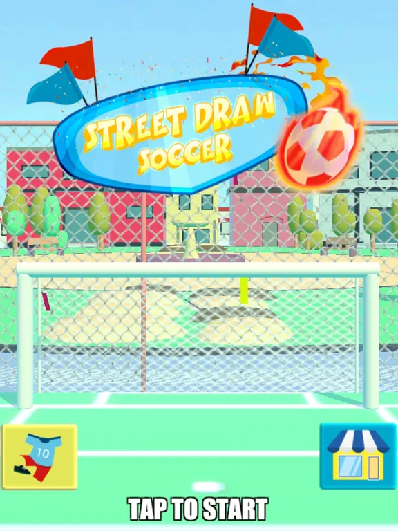 Capturas de tela do Street Draw Soccer iPad 
