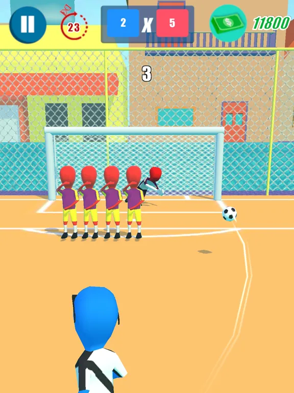 Capturas de tela do Street Draw Soccer iPad 
