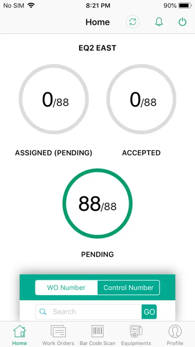 Captures d'écran de EQ2 Mobile Application