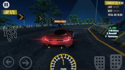 صور Night Race Mountain Car Racing