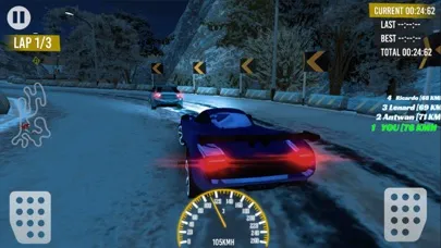 صور Night Race Mountain Car Racing