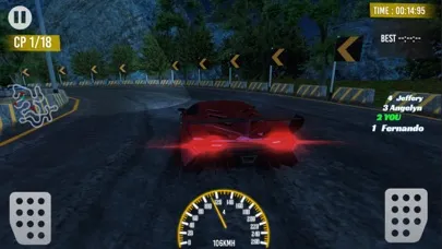 صور Night Race Mountain Car Racing