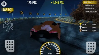 صور Night Race Mountain Car Racing