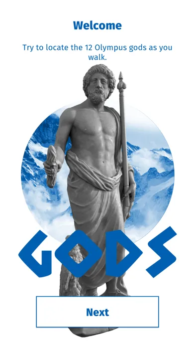 Capturas de tela do Gods