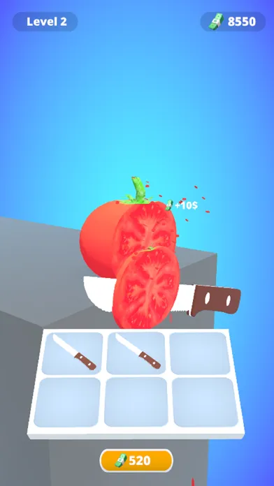 Capturas de tela do Merge Knife 3D