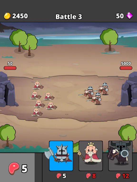 Tangkapan layar My Little Warriors 2 iPad 