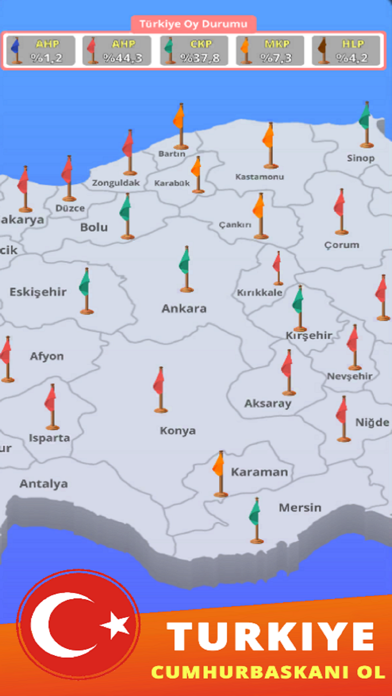 Screenshot di Seçim 2023 - Başkan Oyunu