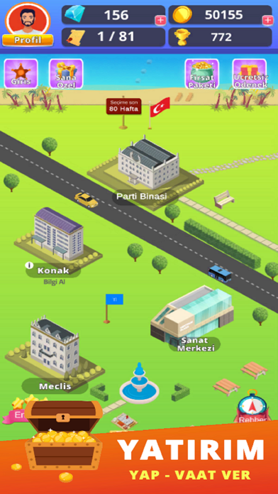 Screenshot di Seçim 2023 - Başkan Oyunu
