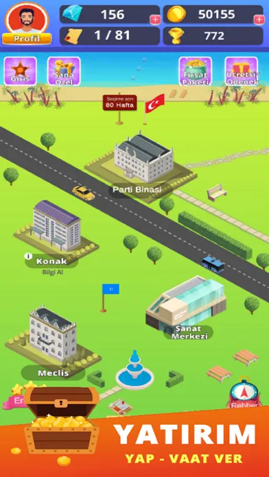 Seçim 2023 - Başkan Oyunu سکرین شاٹس