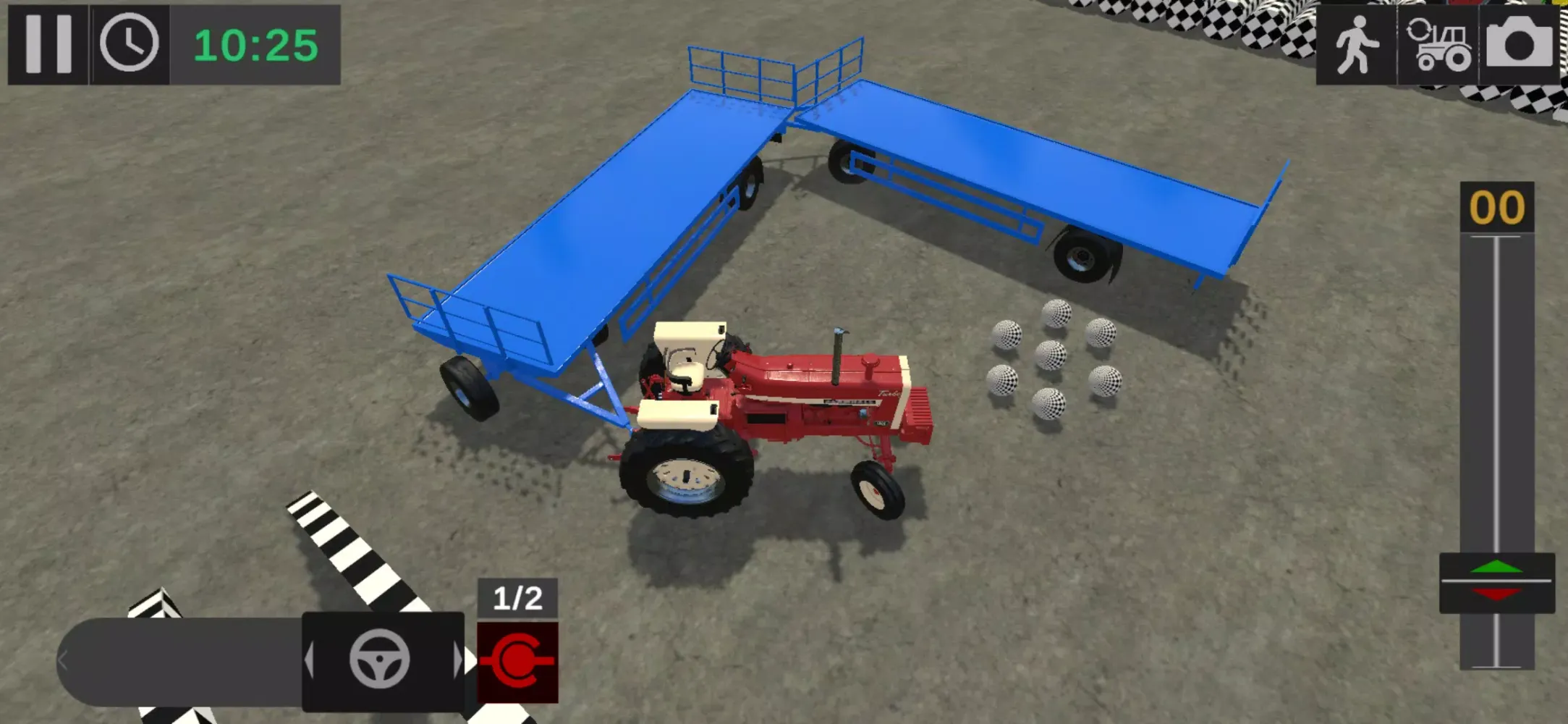 ภาพหน้าจอของ Tractor Trials: Just For Fun