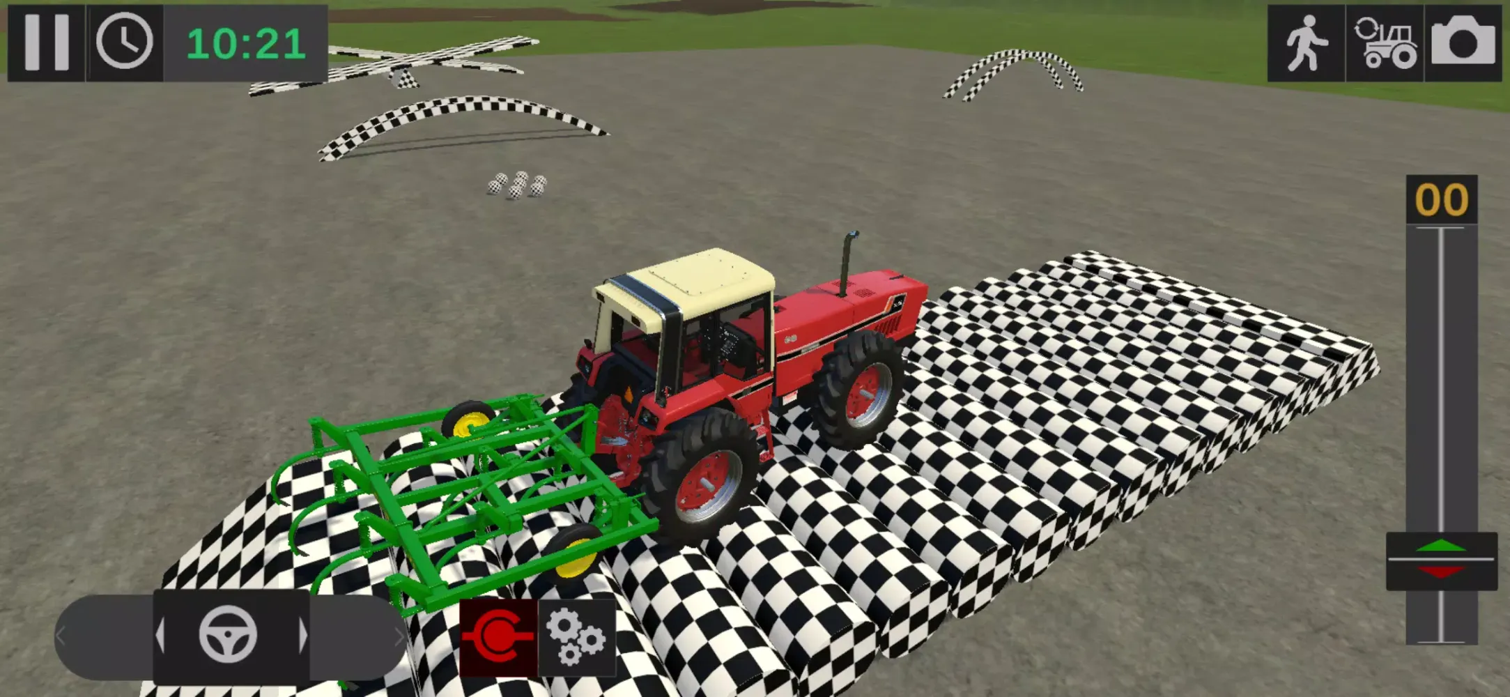 ภาพหน้าจอของ Tractor Trials: Just For Fun