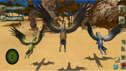 Flying Majestic Griffin Game スクリーンショット