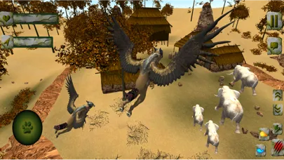 Flying Majestic Griffin Game スクリーンショット