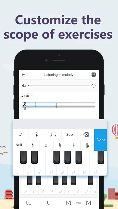 ภาพหน้าจอของ Ear Training - train your ear