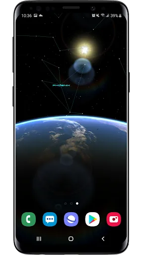 Earth Parallax Live Wallpaper स्क्रीनशॉट
