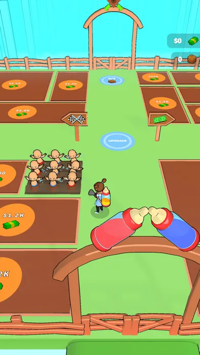 Capturas de tela do Baby Field