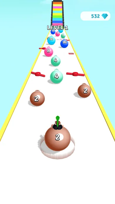 Yoga Ball Run スクリーンショット