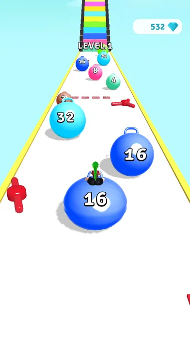 Yoga Ball Run スクリーンショット