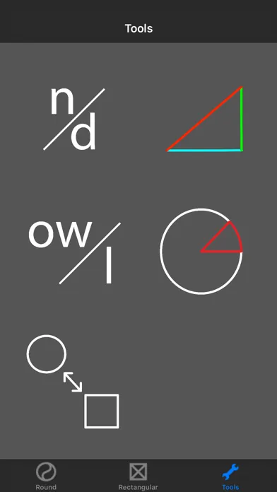 Capturas de tela do Easy Offset