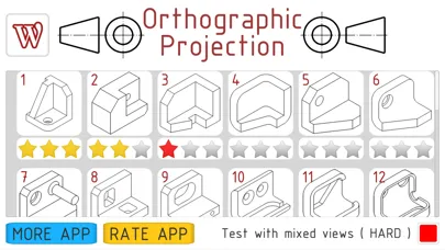 Orthographic Projection Screenshots