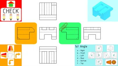 Orthographic Projection Screenshots