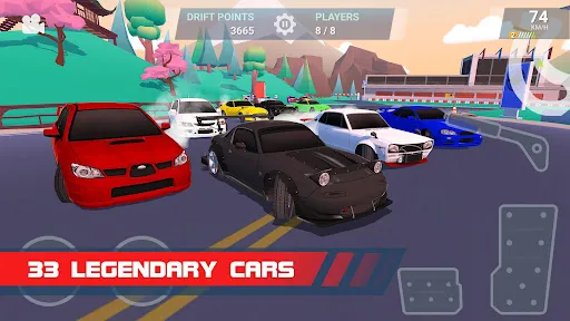 Captures d'écran de Drift Clash Online Racing