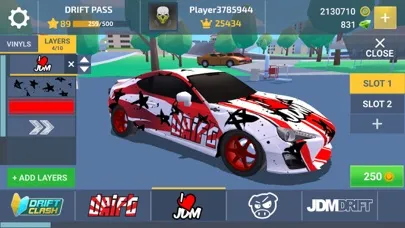 Drift Clash Online Racing سکرین شاٹس