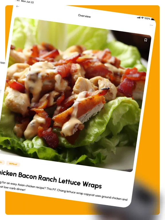 EatAI: Tasty Recipe Suggestion iPad  Screenshots