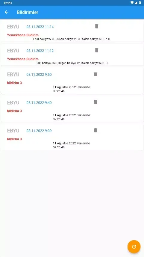 Capturas de pantalla de Ebyu Mobil