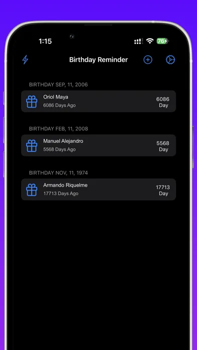 تصاویر BirthDay Reminder List
