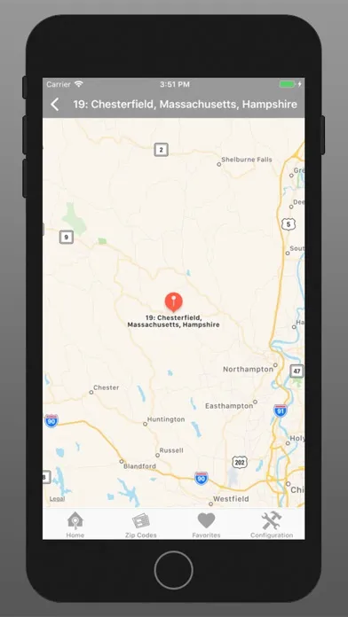 Zip Codes ePost Screenshots