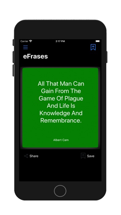 Tangkapan layar Daily Phrases, eFrases Quotes