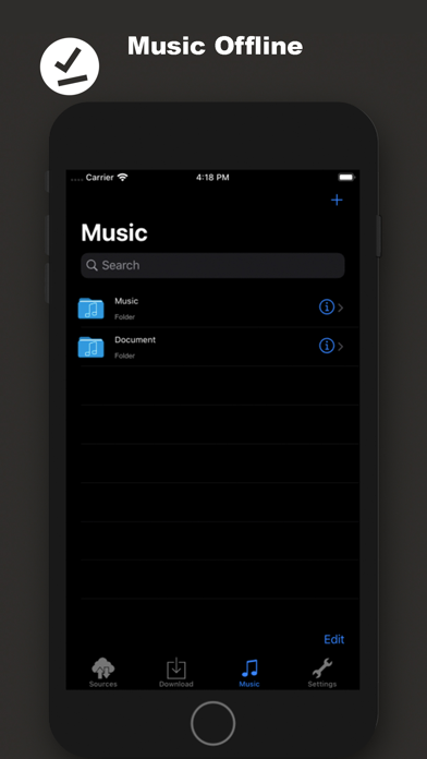 Zrzuty ekranu Offline Music Mp3: TuMusic