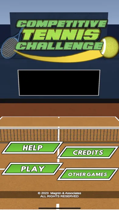 Competitive Tennis Challenge应用截图