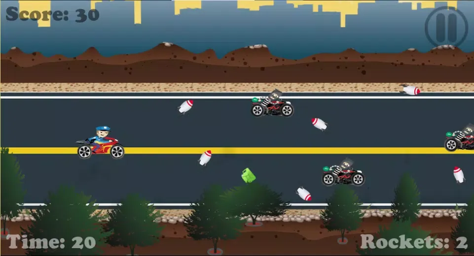 Capturas de pantalla de Police vs Thief : Moto