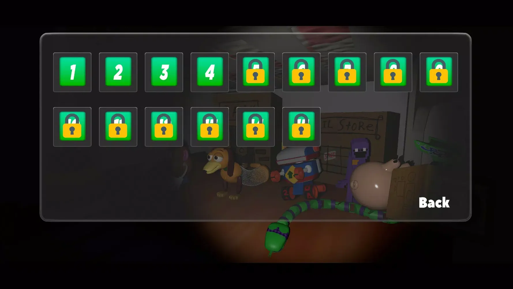 Tangkapan skrin Andy's Animatronics