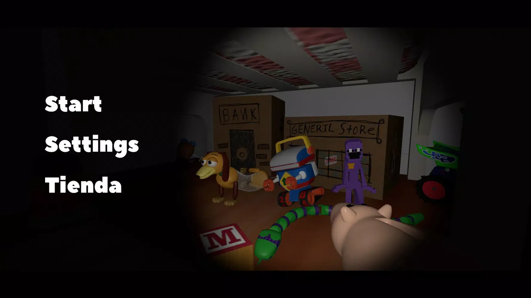Tangkapan skrin Andy's Animatronics