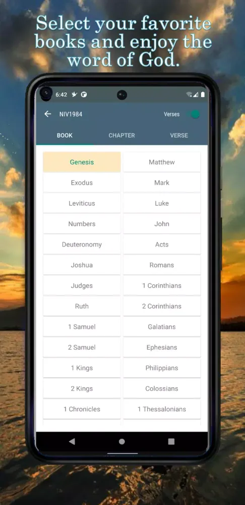 Capturas de tela do Bible NIV - Holy Bible NIV