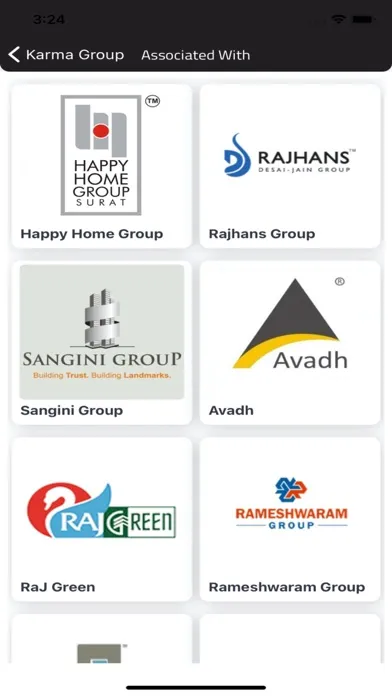 Ảnh chụp màn hình của Karma Group App