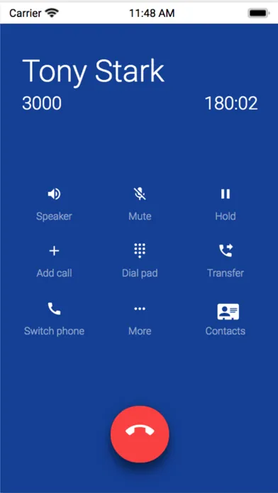 Capturas de pantalla de 805VoIP Softphone