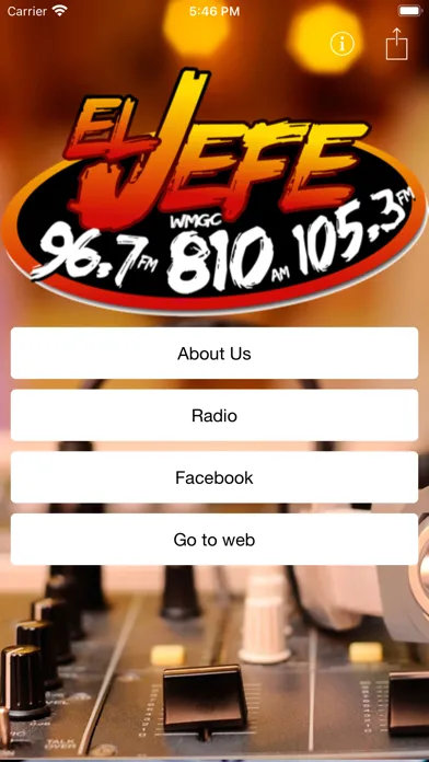 Скриншоты el jefe 96.7fm
