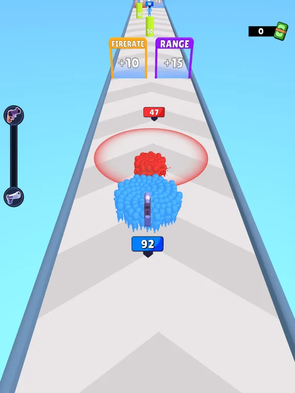 Tangkapan skrin Army Gun Run iPad 