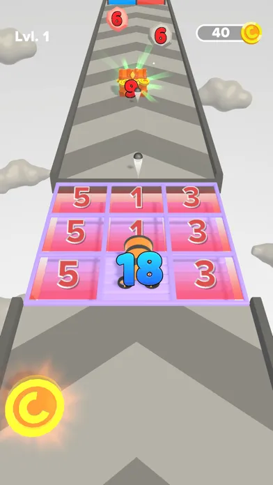 Capturas de tela do Digit Multiplier Run