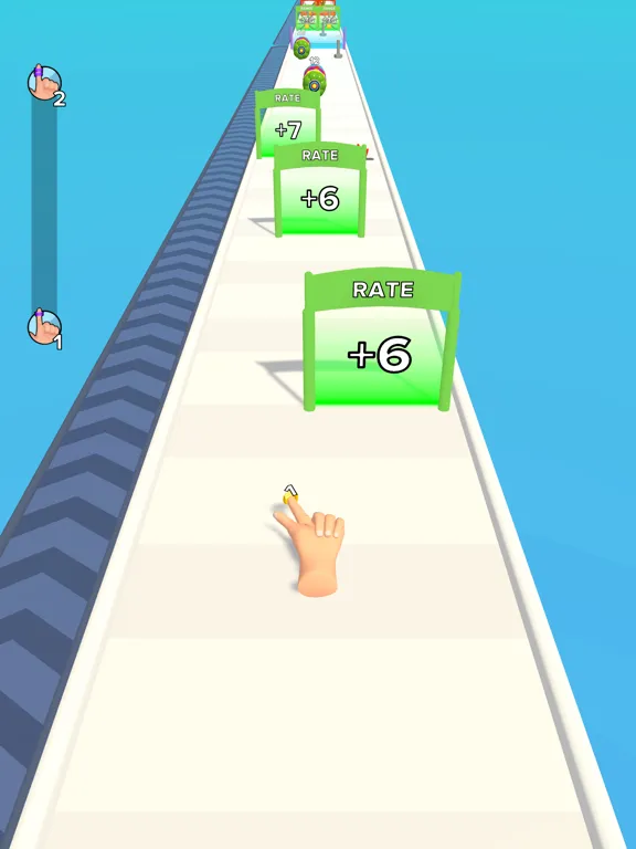 ภาพหน้าจอของ Finger Evolver iPad 
