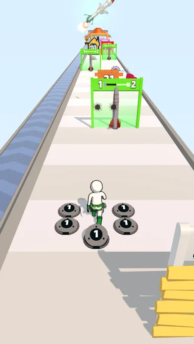 Capturas de tela do Missile Rush